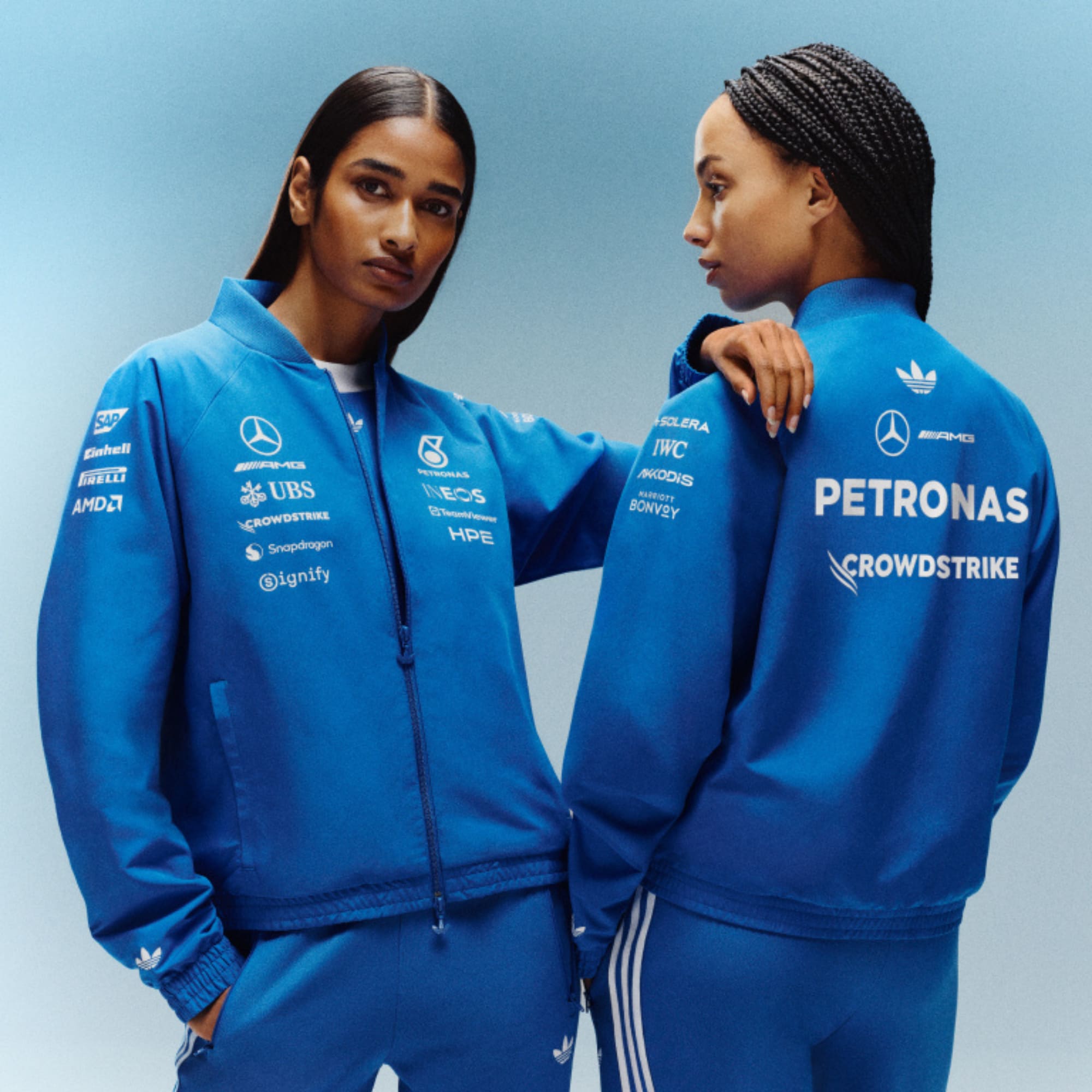 Mercedes AMG Petronas adidas Originals Blue Wonder Silverstone