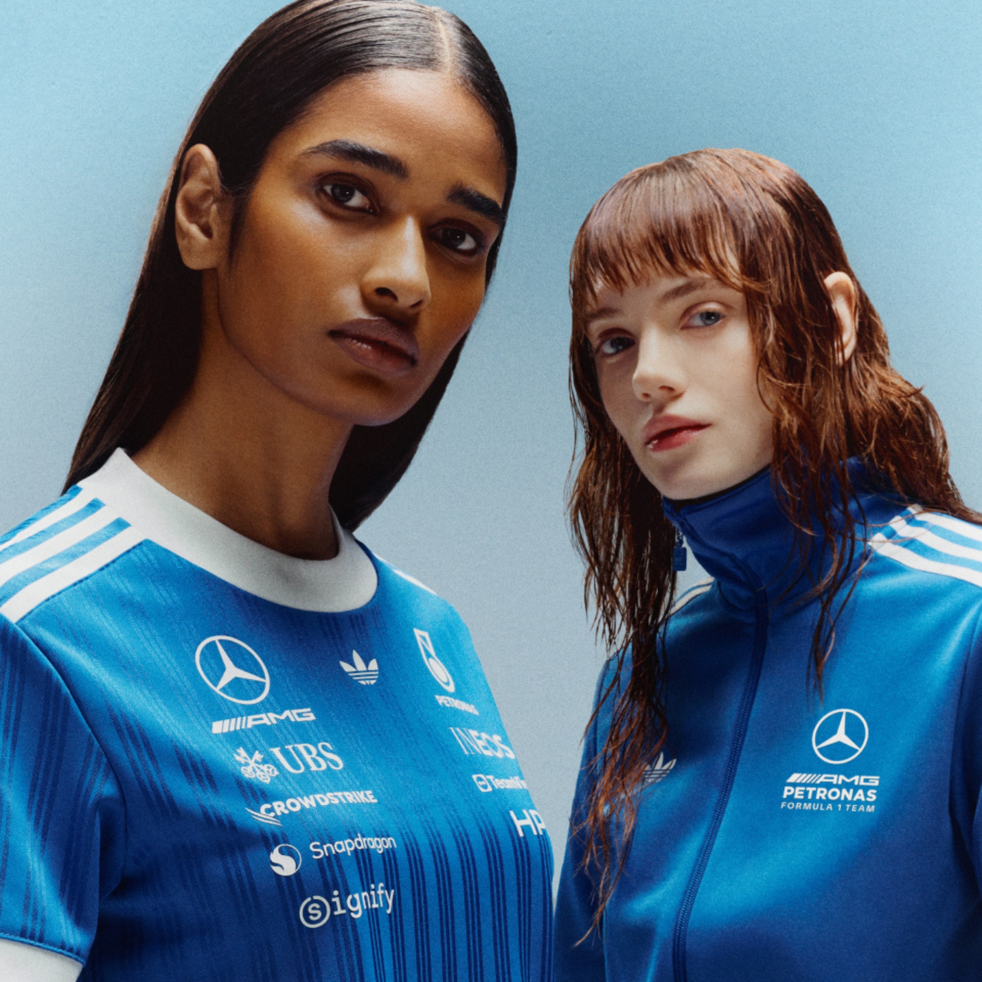 Mercedes AMG Petronas adidas Originals Blue Wonder Silverstone