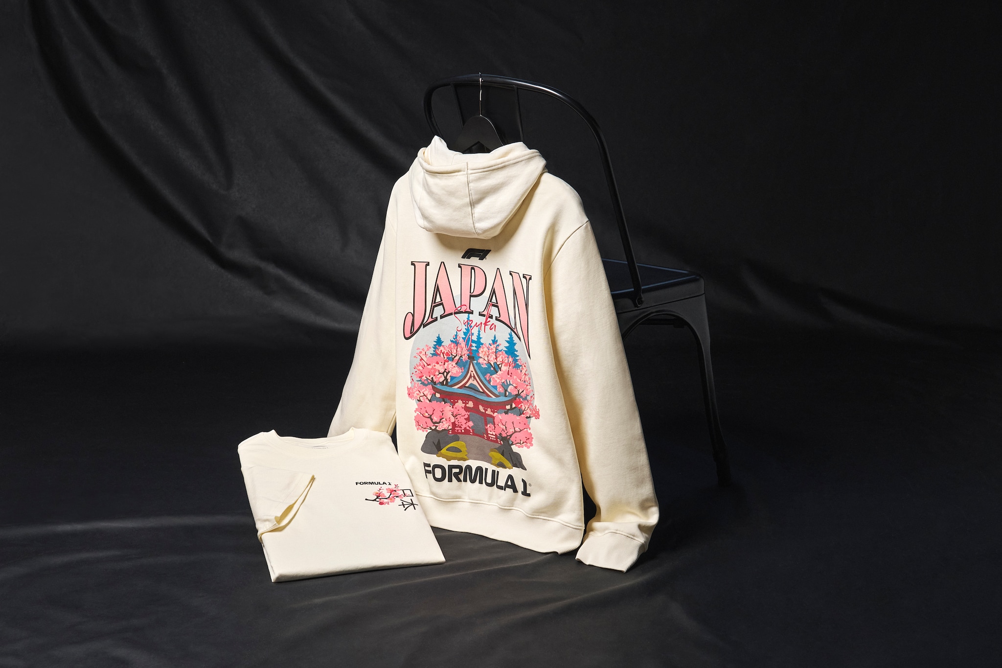 Formula 1 Japan Cherry Blossom Graphic Hoodie